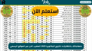«مفاجأتك بانتظارك» نتائج البكالوريا 2025 المغرب الآن عبر الموقع الرسمي